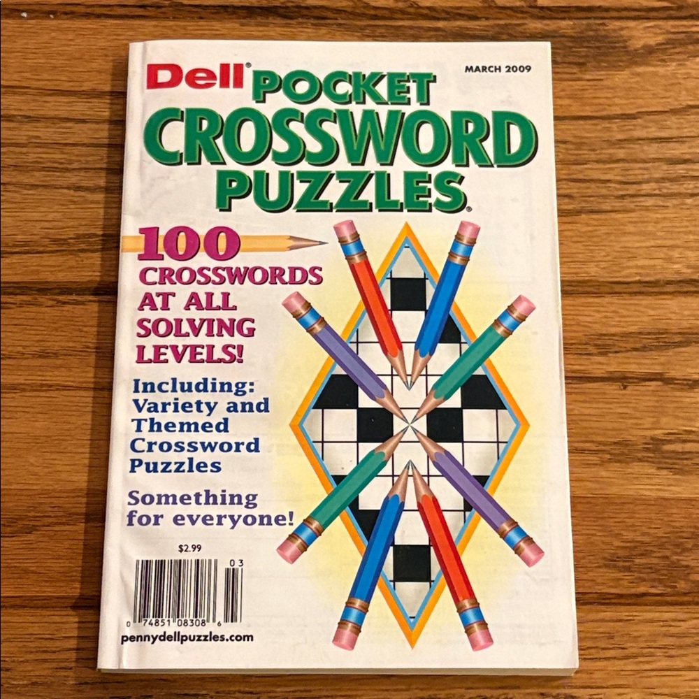 Dell Pocket Crossword puzzles - Picture 6 of 14